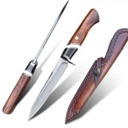 HARAHU FU-29027 outdoor vadászkés - Barna KP29027