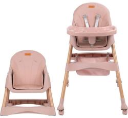 Derform Kidwell KARIMI 2 az 1-ben étkezőszék, rózsaszín