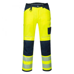 Portwest PW3 Hi-Vis nadrág (sárga / tengerészkék 32/S) (PW340YNR32)