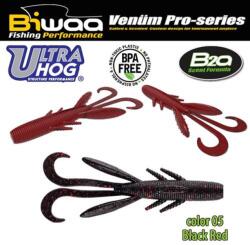 Biwaa Ultra Hog 4" 10cm 05 Black&Red lágy műcsali 8db/csg (B001491)