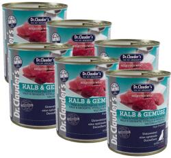 Dr.Clauder's Dr. Clauder's Selected Meat Borjú-Zöldség 6x800 g