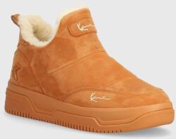Karl Kani velúr hócipő Samo Boot barna, 1120320 KKFWW000337 - barna Női 38