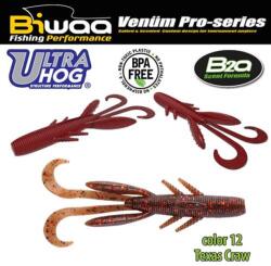 Biwaa Ultra Hog 4" 10cm 12 Texas Craw lágy műcsali 8db/csg (B001492)