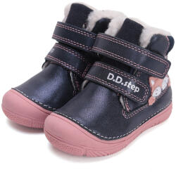 D. D. Step bélelt téli csizma, rókás (20-25 méretben) W082-42774 (23)