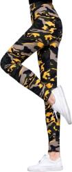  Camouflage Leggings - Sárga/Uni