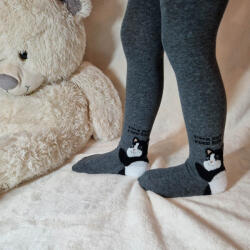 Aura Via Harisnyanadrág CICA mintás-szürke 10-12 év 4446