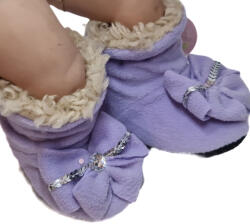 Ollike Kislány bébi mamusz avagy kocsicipő világos lila, 12-18 hó 74482