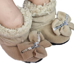 Ollike Kislány bébi mamusz avagy kocsicipő Drapp, 12-18 hó 74479