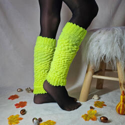 Brinor Lábszármelegítő, lábszárvédő (VASTAG) neon sárga 74585