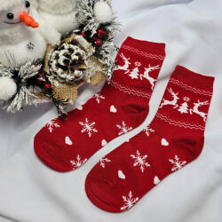 Aura Via Mikulásos-Karácsonyi női zokni 35-38 74056