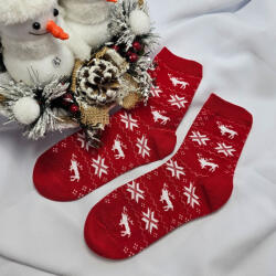 Aura Via Mikulásos-Karácsonyi női zokni 35-38 74045