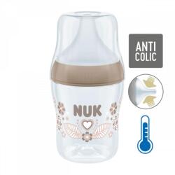 Nuk Baba cumisüveg NUK Perfect Match Temperature Control 150 ml barna