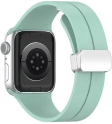 Curea pentru Apple Watch 1/2/3/4/5/6/7/8/SE/SE 2 (38/40/41mm) - Techsuit Watchband (W011) - Teal Green