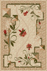Delta Carpet Covor Modern, Lotos 587, Crem Bej, Diverse Dimensiuni, 1800 gr mp (4823057983876 / 2211698441718) Covor