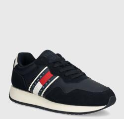 Tommy Jeans bőr sportcipő TJM MODERN RUNNER sötétkék, EM0EM01316 - sötétkék Férfi 44