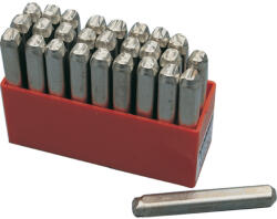 Cromwell 6.0mm betűbeütő készlet törékeny anyagokhoz 27 db-os (KEN5607600K)