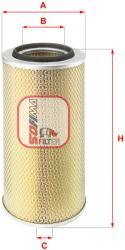 SOFIMA Filtru aer SOFIMA S 2450 A (S 2450 A) - automobilus