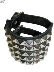 Black & Metal Brățară piramidală 5 - BWZ-222