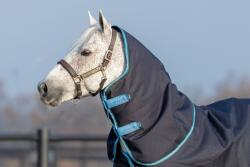 Horseware Ireland Amigo Bravo 12 Turnout 150g nyakrész, sötétkék/türkiz