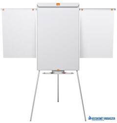 Nobo Flipchart tábla, mágneses felület, 2 db segédkarral, NOBO "Essentials", fehér (VN5693)