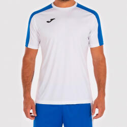 Joma ACADEMY III SHORT SLEEVE T-SHIRT dressz fehér azúrkék M