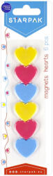 STARPAK Szív alakú mágnes szett, 6 db-os (STK-481540) - mesescuccok