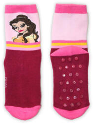  Disney Hercegnők csúszásgátlós gyerek zokni (1 pár) (PRI5005_bordo-vilagosrozsaszin_27-30)