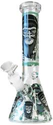Black Sheep Bong din sticla Glow in the Dark Gorilla Green 25cm