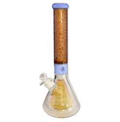 Blaze Glass Blaze Bong din sticla Pharaoh Erlenmeyer Beaker Amber 41cm