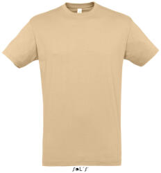 SOL'S Uniszex REGENT kereknyakú rövid ujjú pamut póló, SOL'S SO11380, Sand-2XL (so11380sa-2xl)