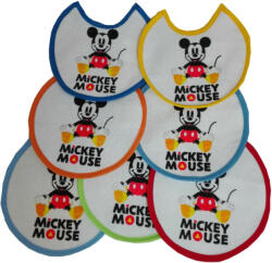  Disney Mickey baba előke 7 darab/csomag pamut előke (MIC-1202_A1_16x16)