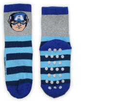  Bosszúállók csúszásgátlós gyerek zokni (1 pár) (AVE5015_szurke-kek_27-30)