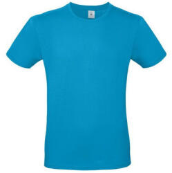 B&C B02E unisex rövid ujjú póló, atoll - XL (BB02E6409)