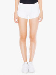 American Apparel AA7301 Női pamut short, futónadrág American Apparel, White-M (aa7301wh-m)
