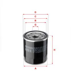 SOFIMA Filtru ulei SOFIMA S 3253 R (S 3253 R) - automobilus