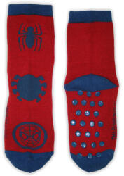 Exity Pókember csúszásgátlós gyerek zokni (1 pár) (SP5019_piros-kek_27-30)