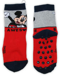 Exity Disney Mickey csúszásgátlós gyerek zokni (1 pár) (MICK5017_piros_23-26)