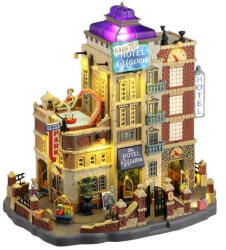  Lemax kísértett hotel Spooky Town