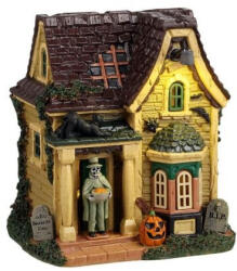  Lemax A gentleman csontváz háza Spooky Town
