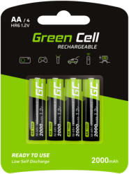 Green Cell akkumulátor / akku 4x AA HR6 2000mAh GR02 (GR02)