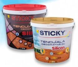  Tencuiala Decorativa Cu Silicon Sticky (structurata) 25kg - depozit-online