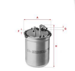 SOFIMA filtru combustibil SOFIMA S 4016 NR (S 4016 NR) - automobilus