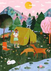 Nathan - Puzzle Lets Go Camping - 1 000 piese