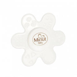 Minut Baby Jucarie dentitie floare silicon Minut Baby, 3+ (MIN2019007)