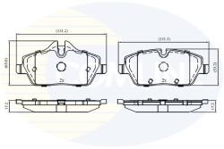 COMLINE set placute frana, frana disc COMLINE - centralcar - 110,67 RON