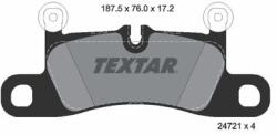 TEXTAR set placute frana, frana disc TEXTAR 2472101 (2472101)