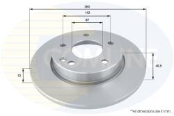 COMLINE Disc frana COMLINE ADC1606