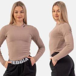 NEBBIA - Biopamut hosszúujjú póló 415 (brown) (XS) - NEBBIA