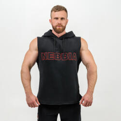 NEBBIA - Ujjatlan melegítő felső IRON BEAST 710 (black) (XXL) - NEBBIA