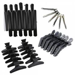 Pauco Set 42 Clipsuri Clesti Clame Metalice Frizerie Coafor Aligator Crocodil